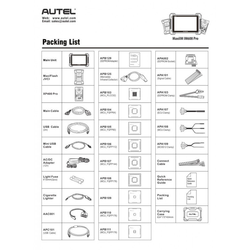 Autel MaxiIM IM608 Программатор ключей