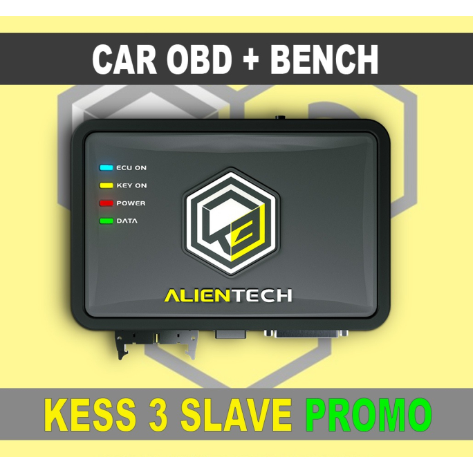 Alientech KESS 3 Slave + CAR LCV OBD + Boot Bench Протоколы по Акции