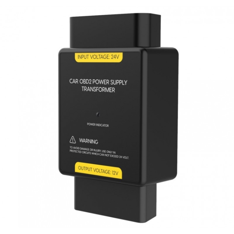 Переходник-преобразователь Autool OBD II 24-12V для работы с грузовиками