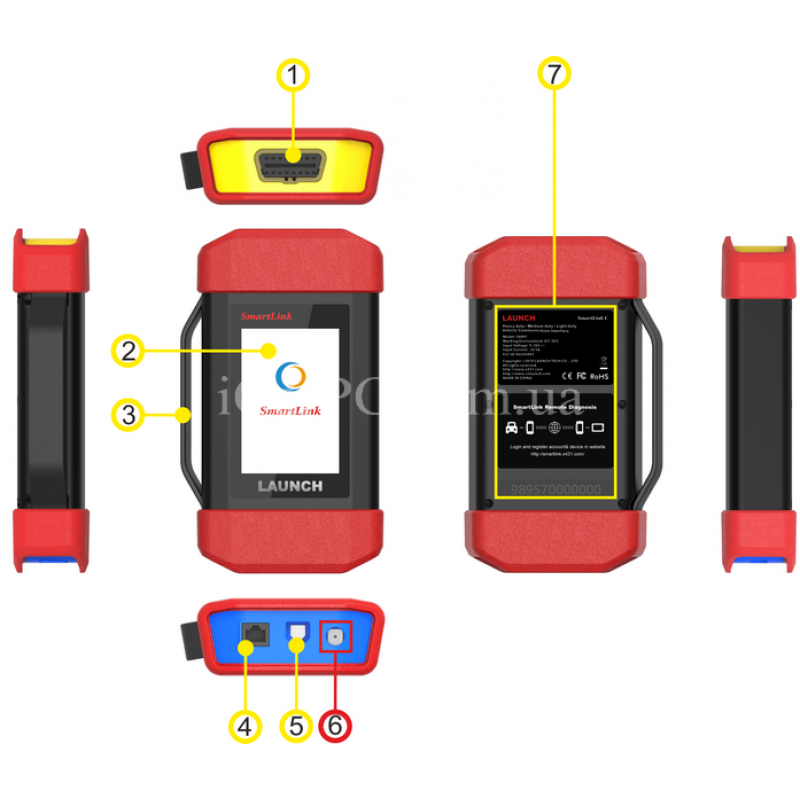 LAUNCH X-431 PRO 5 SmartLink Автосканер комплект