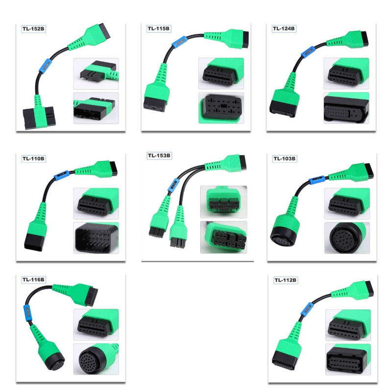 LAUNCH X431 EV Diagnostic Upgrade Kit SPLT-З01190852 Набор переходников для электромобилей