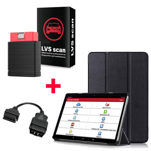 Набір LVS Scan X431 Pro з Планшетом Android 4+64GB та OBD2 кабелем
