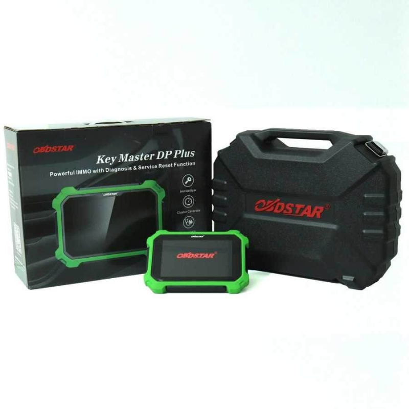 Комплект FULL KeyMaster DP Plus OBDStar пакет C + Адаптер Renault + Переходник FCA 12+8 + Кабель Nissan Renault 16+32