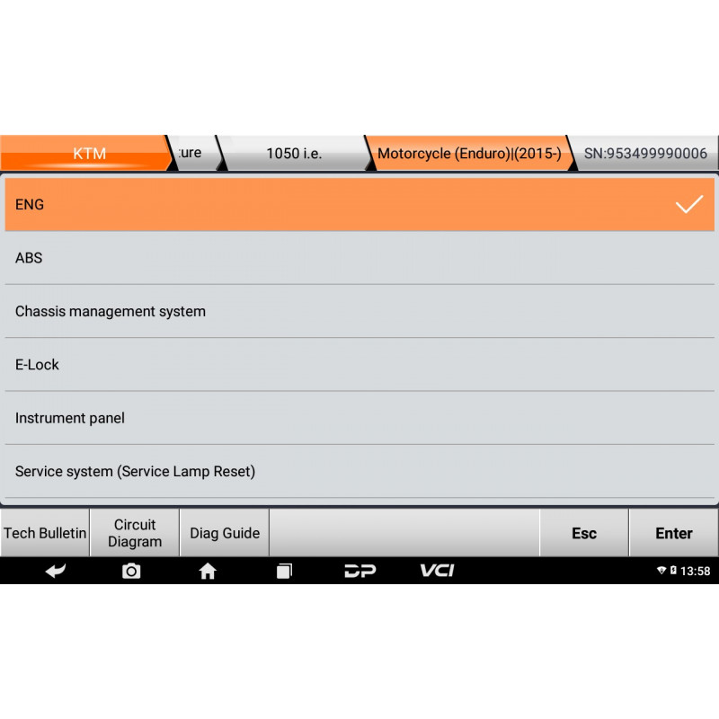 OBDSTAR MS80 STD для мотоциклов. Диагностика и ключи