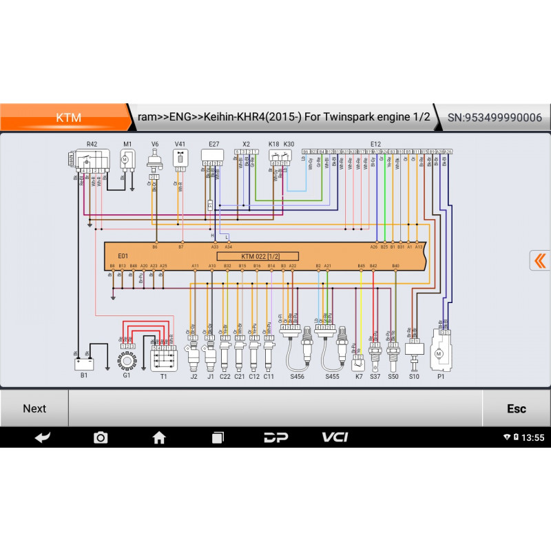 OBDSTAR MS80 STD для мотоциклов. Диагностика и ключи