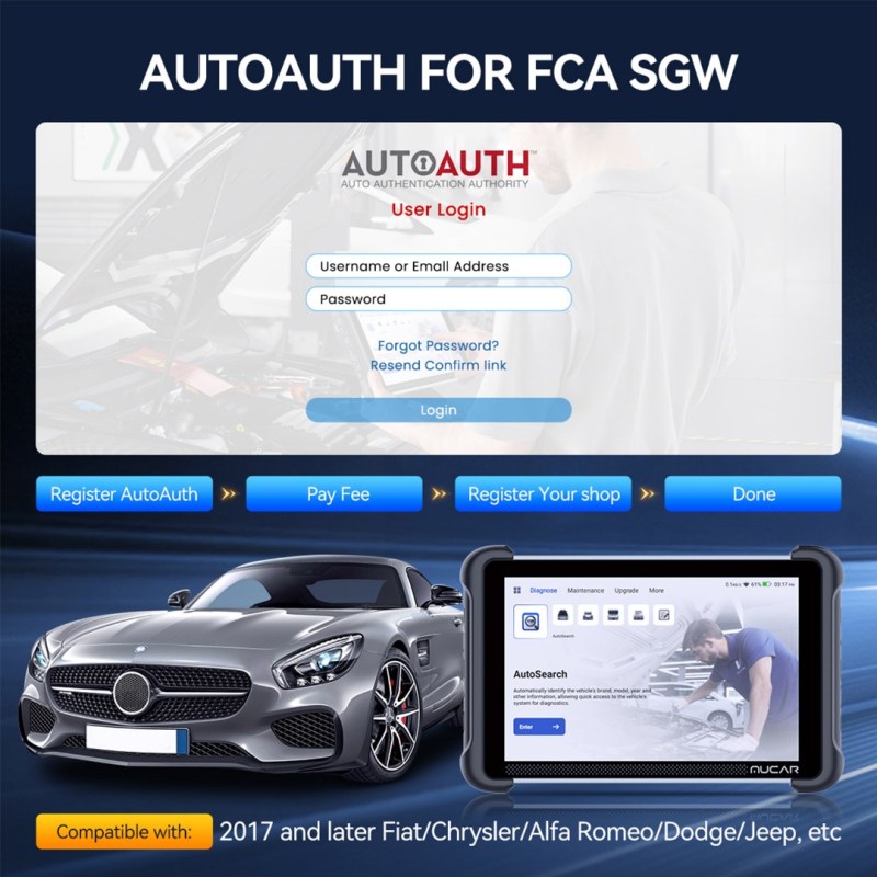 MUCAR 892BT – автосканер с AI-помощником и бесплатными обновлениями (CAN FD и DoIP)