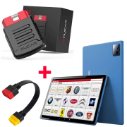 Набор Mucar BT200 c LVS x431 + Планшет Android 256/8Gb + OBD2 удлинитель