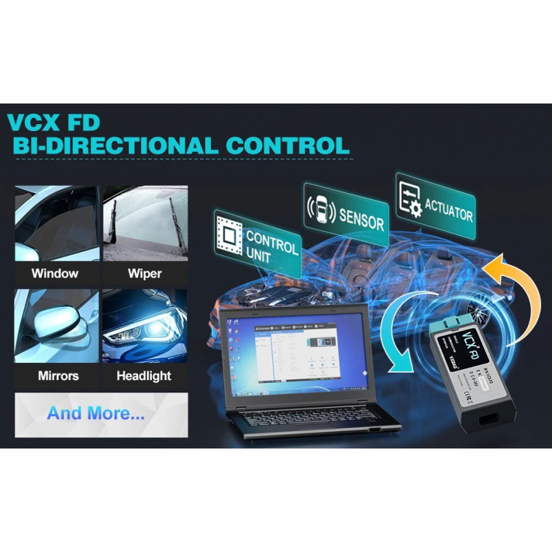 Автосканер VXDIAG VCX FD для GM