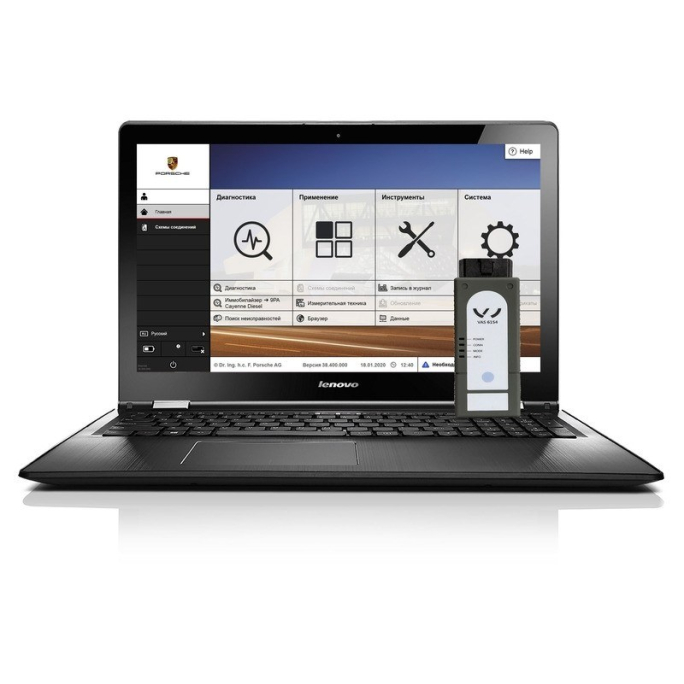 Porsche PIWIS III Комплект (Налаштований ноутбук з ПЗ PIWIS 3 + Адаптер)