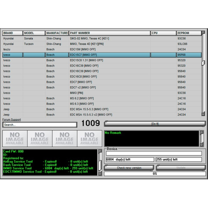 Установка Immo tool 1.2 (восстановление / отключение иммобилайзера)