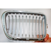 Решетка радиатора BMW E36 96-97 (хром+серебро)