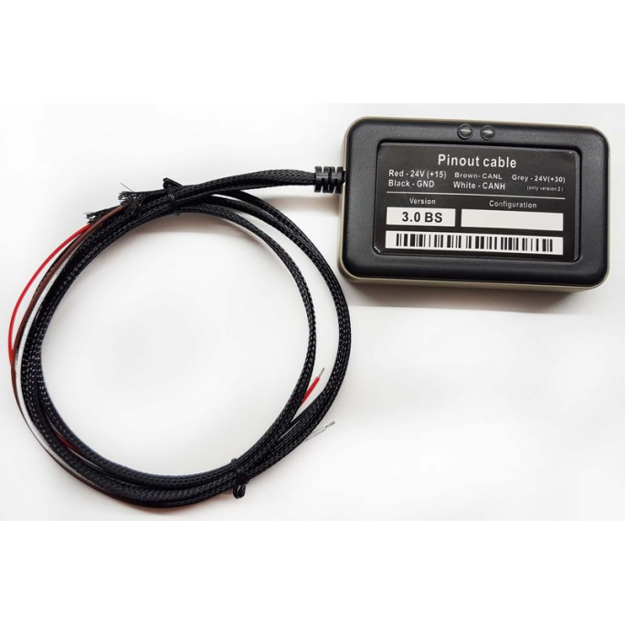 Эмулятор ADBlue 8 в 1 с датчиком NoX для грузовых авто. Черный корпус.