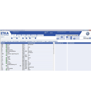 Установка ETKA - Каталог запасных частей концерна VAG