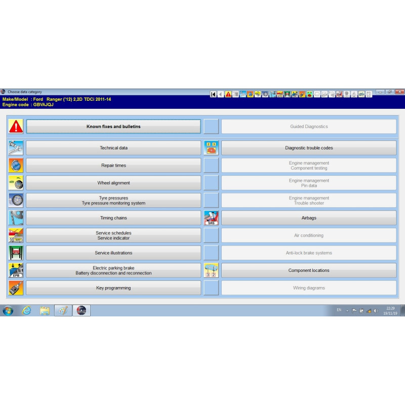 Установка Autodata