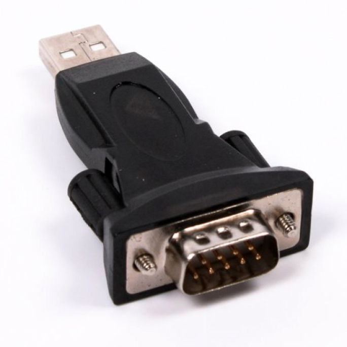 Переходник с USB на COM-порт (RS232, 9 pin)