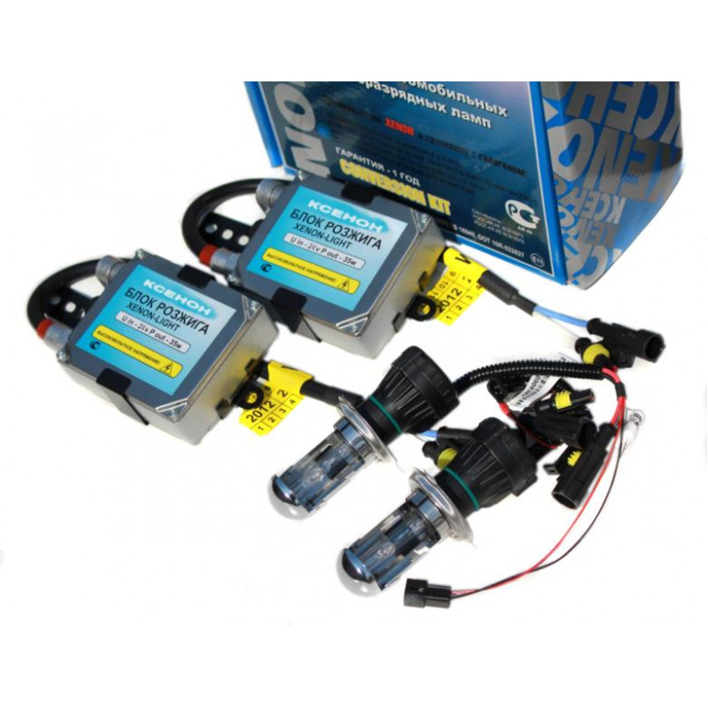 Комплект БиКсенон с блоками Slim 5 поколения на 24 Вольт