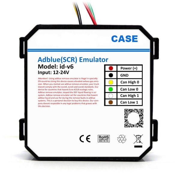 Емулятор AdBlue CASE EURO 6 (SCR, адблю ). Зроблено в Європі.