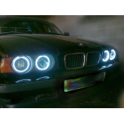 Ангельские глазки BMW E34 (CCFL angel eyes)