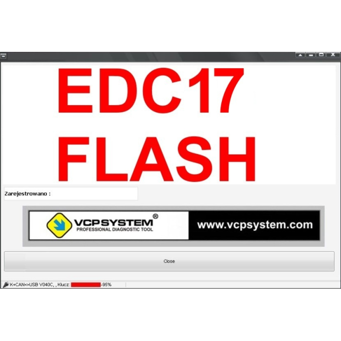 Плагин для VCP EDC 17 FLASHING