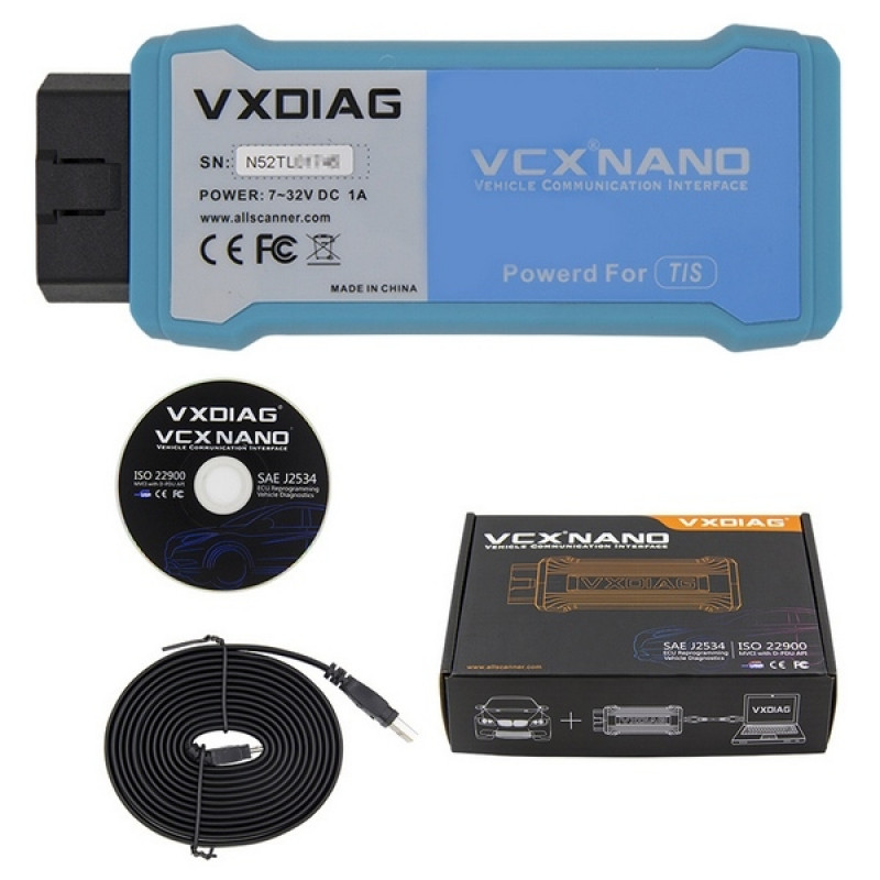 AllScanner VXDIAG VCX Nano для Toyota Techstream