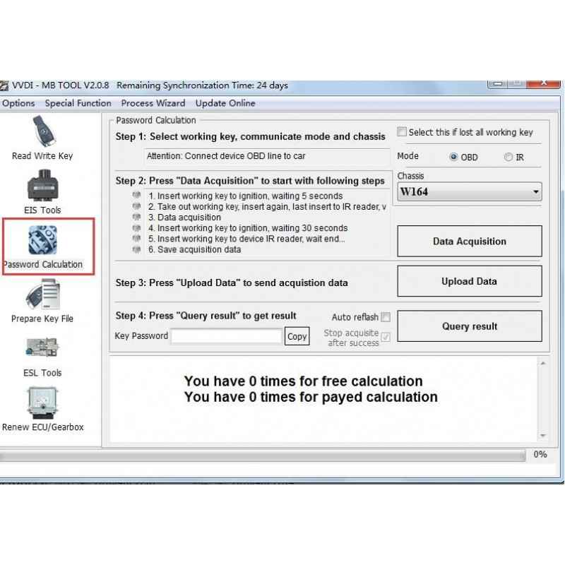 5 Токенов для пересчета пароля в xHorse VVDI MB Bga или VVDI Key Tool Plus