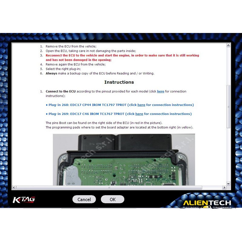 K-TAG 2.11 / 2.13 программатор ЭБУ (прошивка KTAG 6.070)