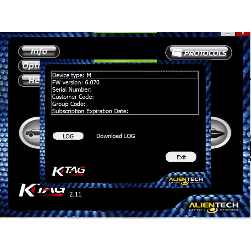 K-TAG 2.11 / 2.13 программатор ЭБУ (прошивка KTAG 6.070)