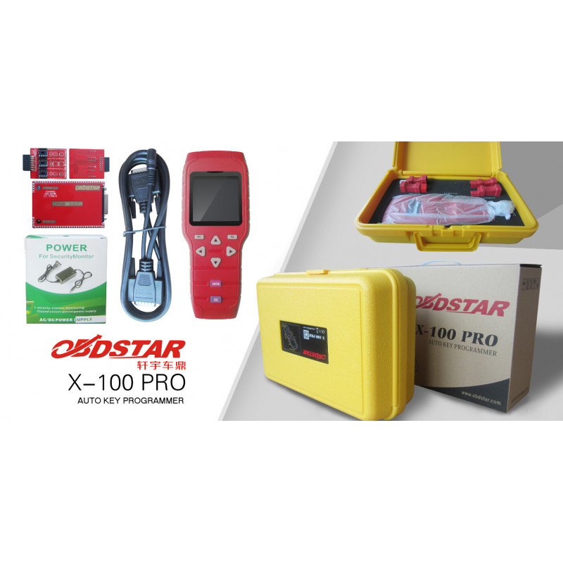 X-100 Pro OBDStar Программатор ключей (C+D+E)