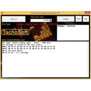 Установка Tachosoft 23.1 (Калькулятор пробега)