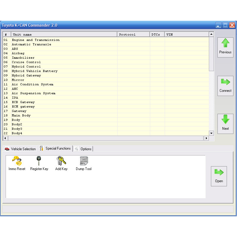 Toyota K+CAN Commander 2.0