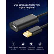 5 метровый USB 2.0 Активный удлинитель Ugreen
