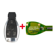 Ключ рыбка Mercedes 3 кнопки xHorse (VVDI BE Key Pro Plus) XNBZ01EN