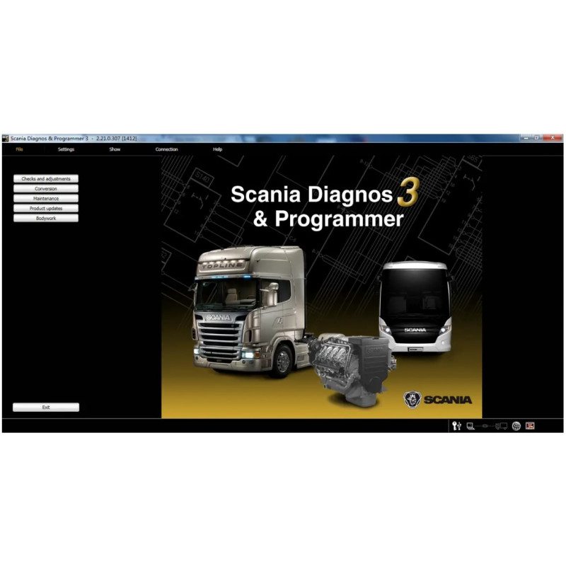 Scania VCI 3 Wi-Fi Диагностический сканер. Софт SDP3 2.61