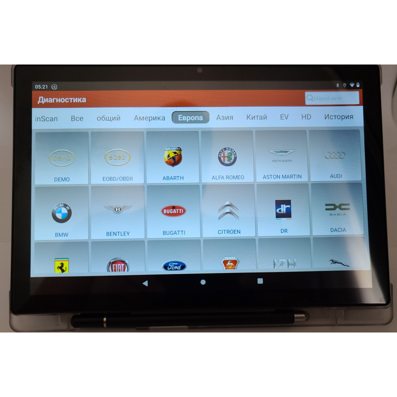 Планшет Android 64Gb, 4Gb RAM, 10” для сканера EasyDiag, ThinkDiag, ThinkCar, LVS
