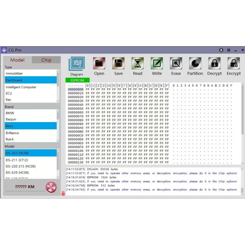 Программатор CGDI CG Pro 9S12 Programmer. Полный комплект