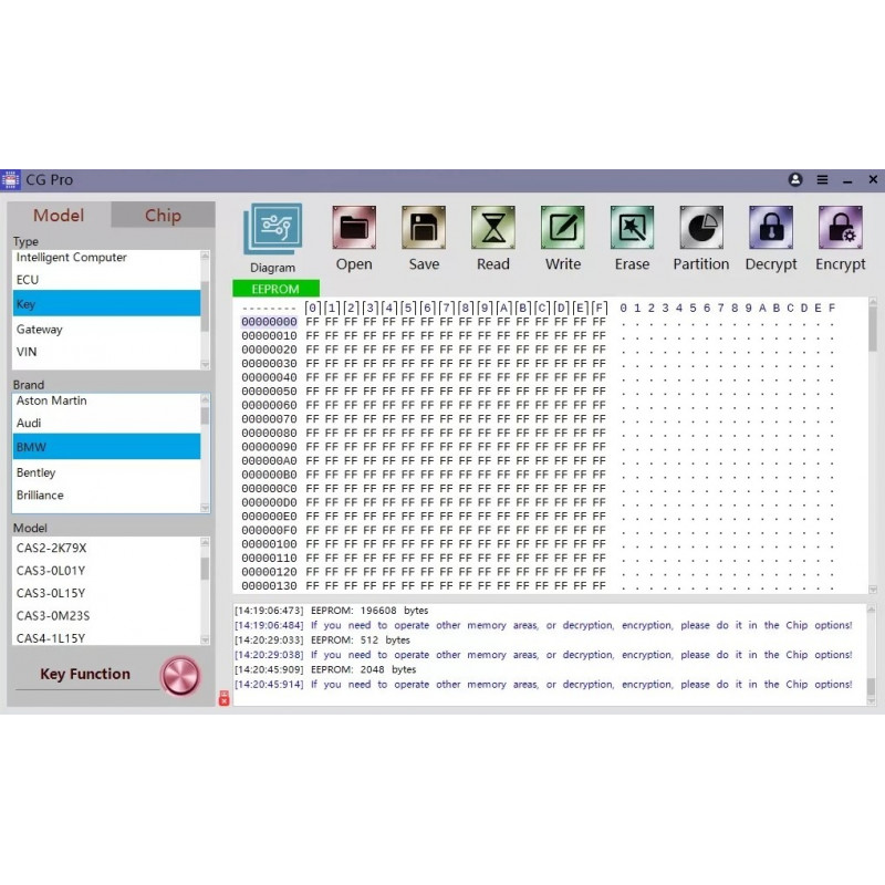 Программатор CGDI CG Pro 9S12 Programmer. Полный комплект