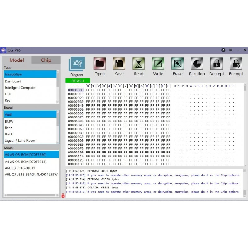 Программатор CGDI CG Pro 9S12 Programmer. Полный комплект