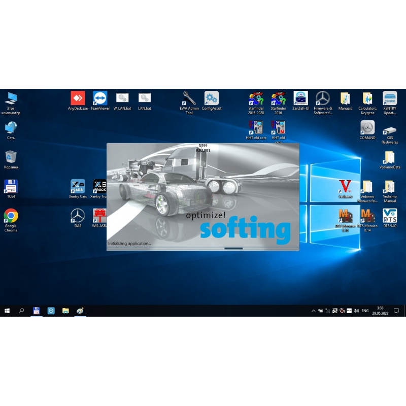 Установка Xentry Openshell под Passthru + Hht Das Wis Epc Starfinder Vediamo Monaco