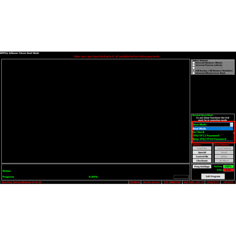MPPS 22 флэшер-загрузчик. Без токенов.