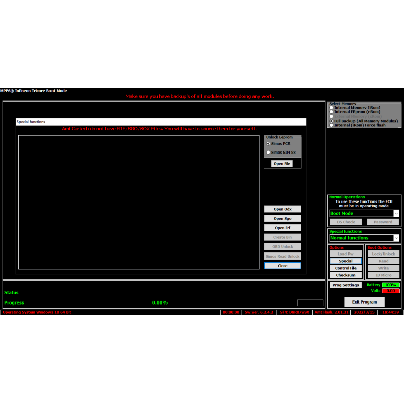 MPPS 22 флэшер-загрузчик. Без токенов.
