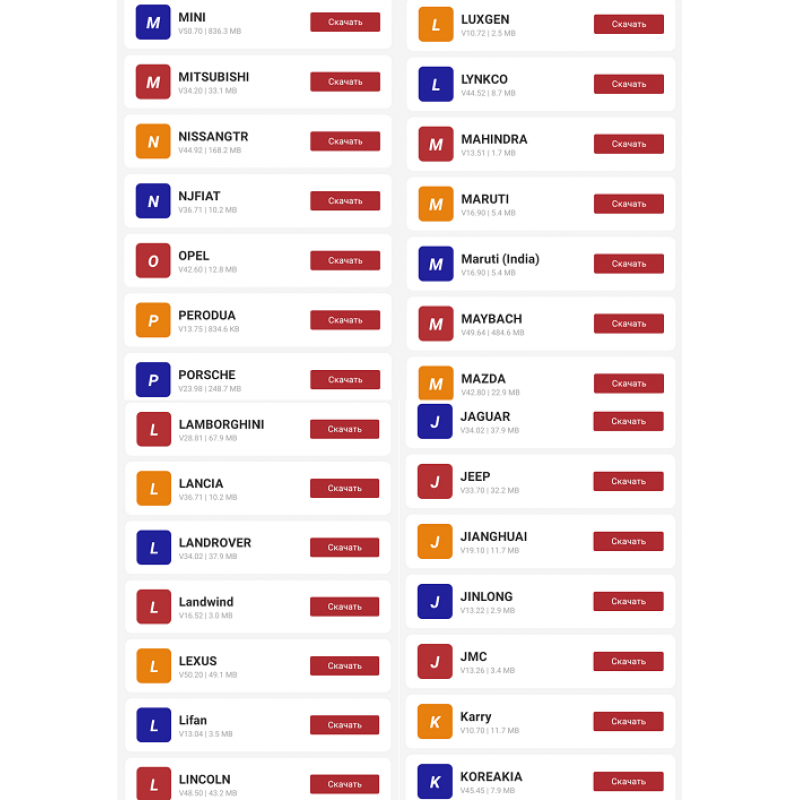 Автосканер Mucar BT200 115 марок с пожизненными обновлениями