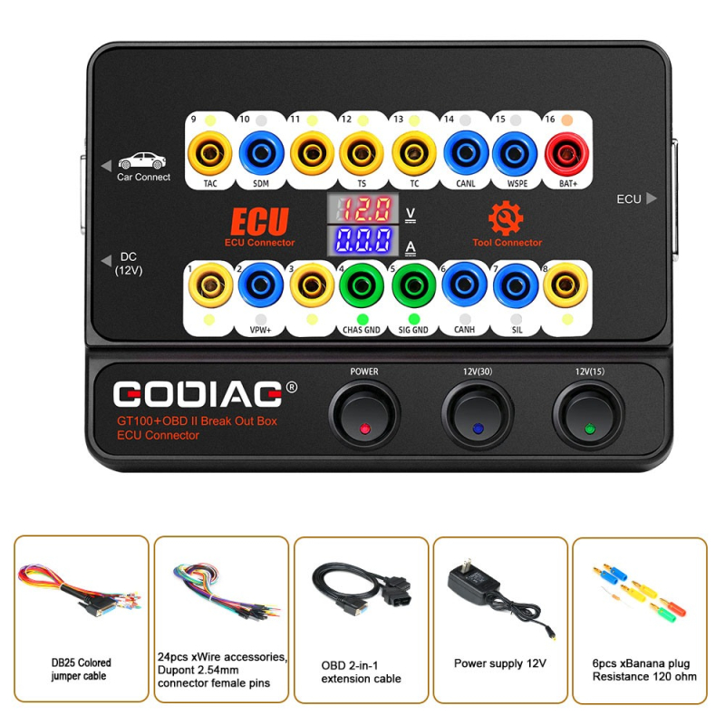 GODIAG GT100+ Тестовая платформа с наборным полем OBDII