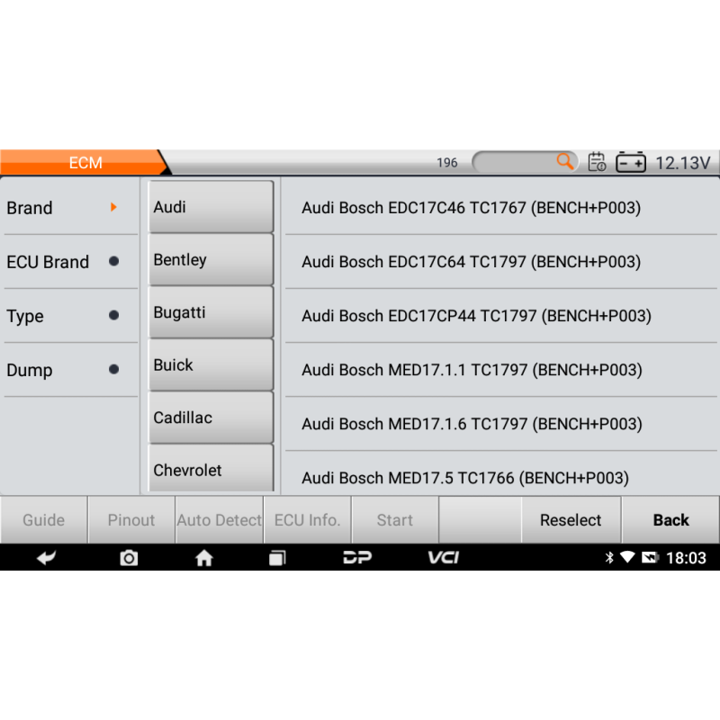 Программатор OBDSTAR DC706 - 1 пакет ПО
