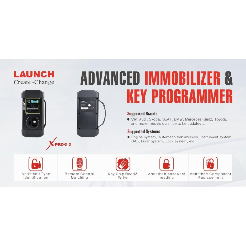 Launch GIII X-Prog 3 Програматор ключів і мікросхем