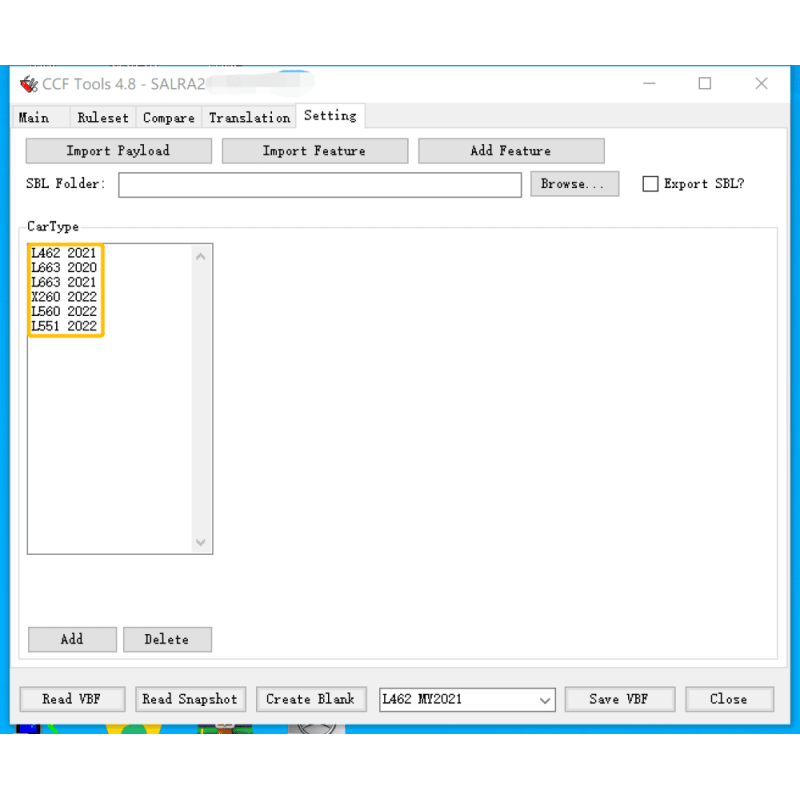 CCF Tools 4.8 для JLR - Установка и активация