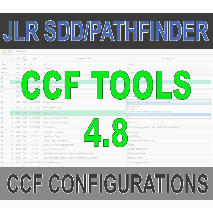 CCF Tools 4.8 для JLR - Установка и активация