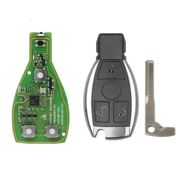 Ключ рыбка Mercedes 3 кнопки xHorse (VVDI BE Key Pro Plus) XNBZ01EN